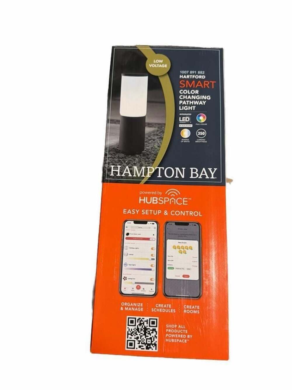Hampton Bay Hartford 35 Lumen Low Voltage Millennium Black LED Smart Light